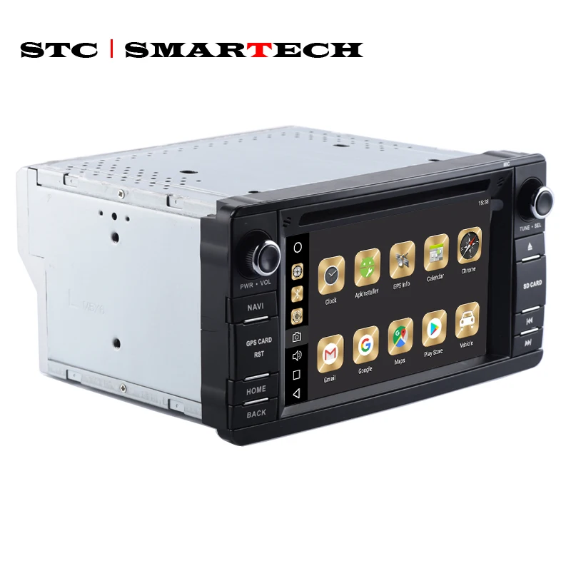 Perfect SMARTECH 2din Android 8.0 4GB RAM 32GB ROM car dvd player gps navigation autoradio for MITSUBISHI OUTLANDER with CAN-BUS decoder 4