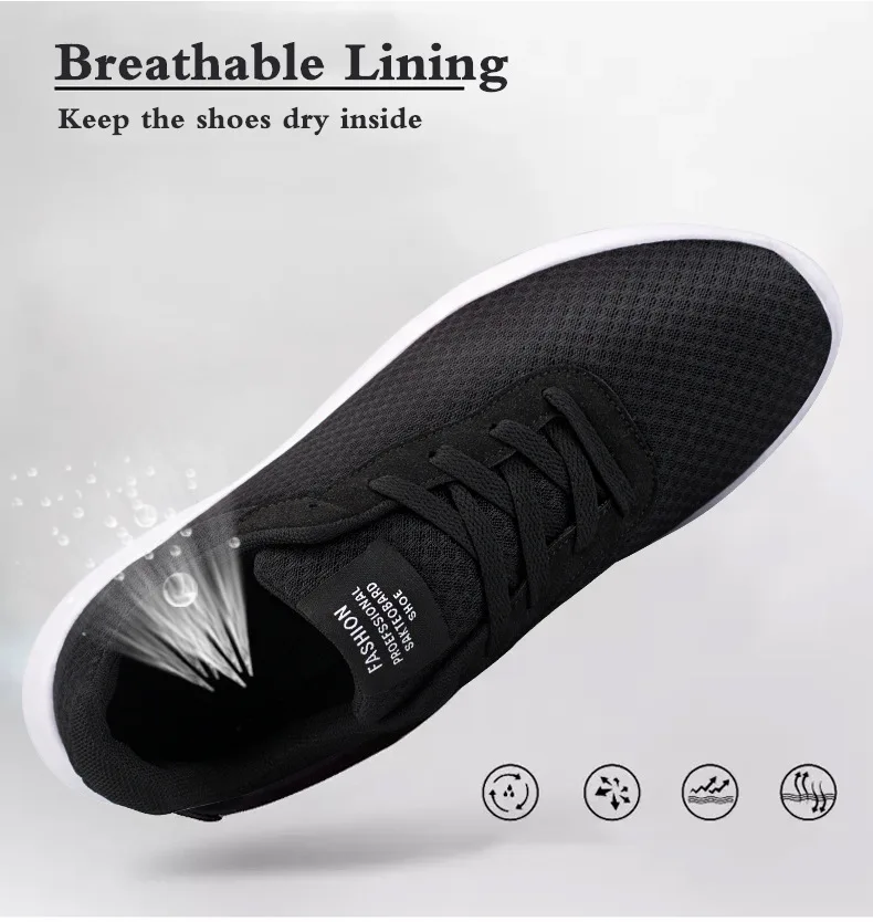 SERENE Brand 2019 Spring New Fashion Men Casual Shoes Men Sneakers Male Mesh Flats Loafers Slip On Big Size Breathable Man Shoes (5)