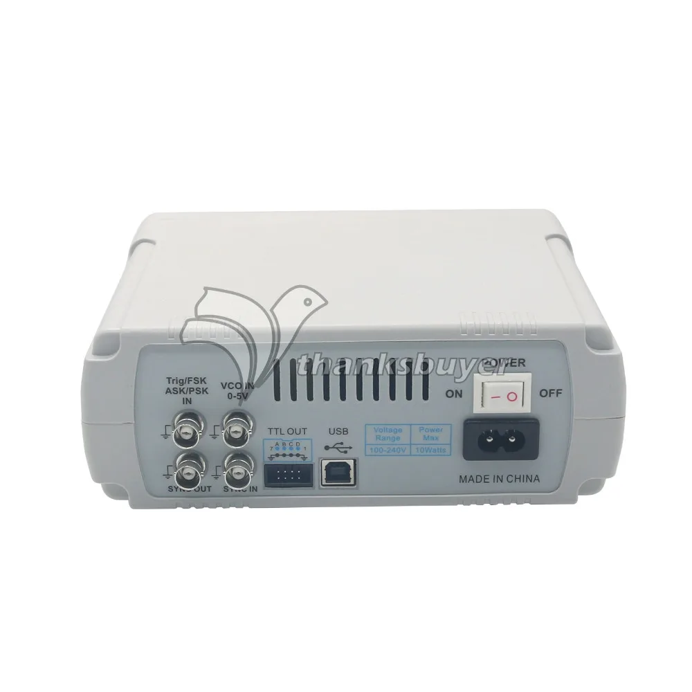 TZT FY6600 15 м/30 м/50 м/60 м DDS двухканальная функция генератор сигналов произвольной