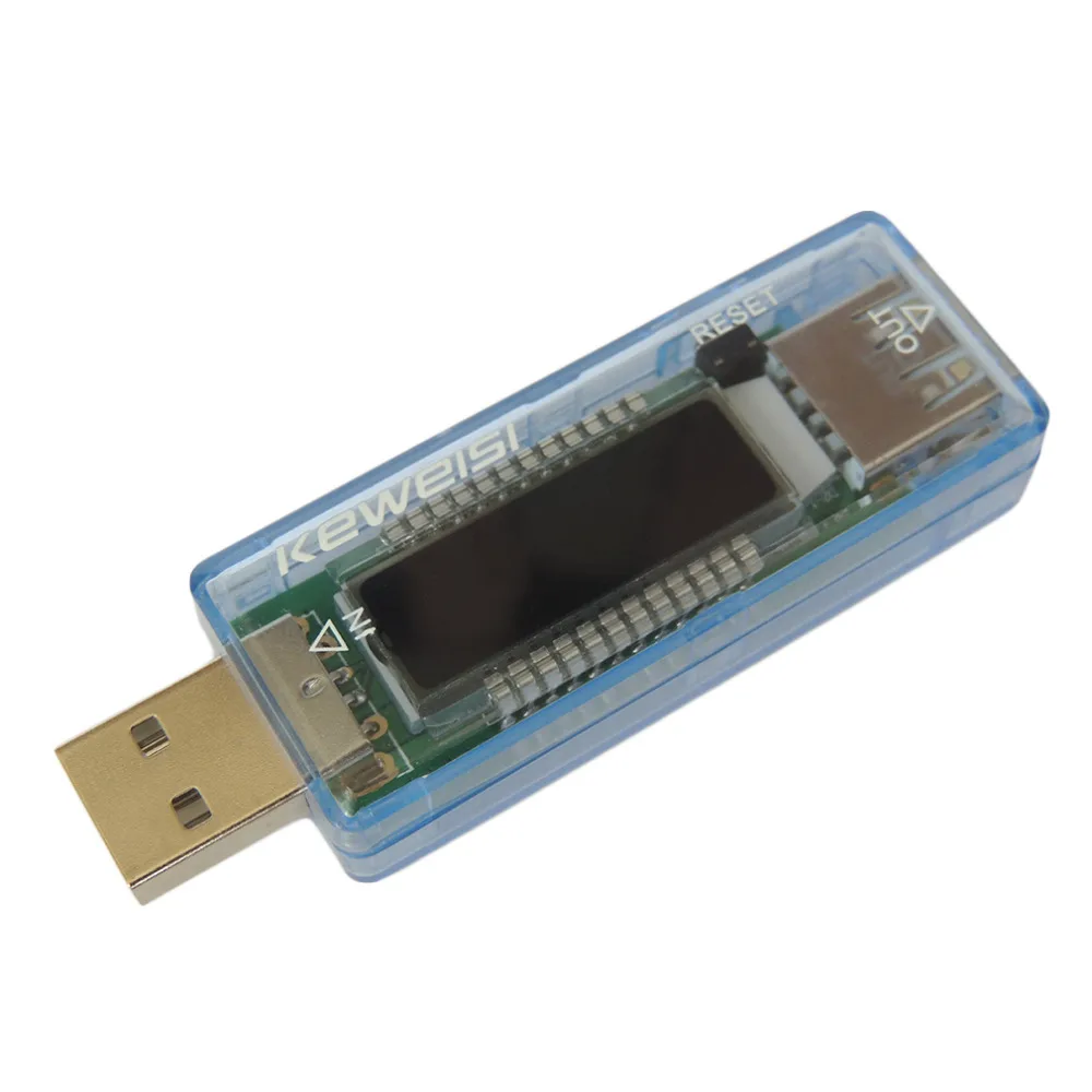 KWS-V21 0-3A USB детектор Вольтметр Амперметр мощность ёмкость тестер-Измеритель для аккумулятора напряжение тока мобильного зарядного устройства celular