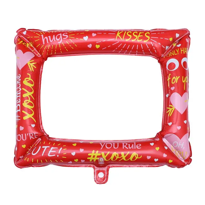 

1pc Selfie Frame Balloon Photo Props Decoration For Festival Baby Shower Birthday Wedding Party Supplies Decorations