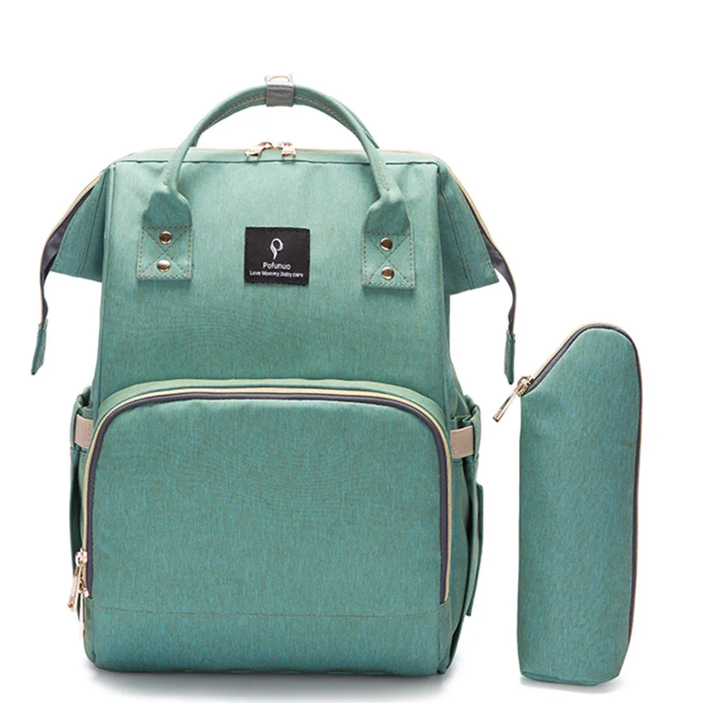 

2019 Baby Diaper Bag With USB Interface Large Capacity Waterproof Nappy Bag Kits Mummy Maternity Travel Backpack Nursing Handbag
