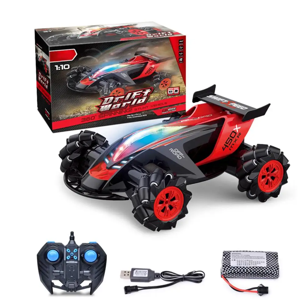 

1/10 Remote Control Car 2.4GHz Climbing 360 Degree Stunt High Speed 20KM/H Rc Drift Car Children Toys