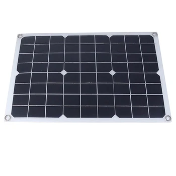 

20W 18V Mono Solar Panels Battery Charger Trickle For Phone Car