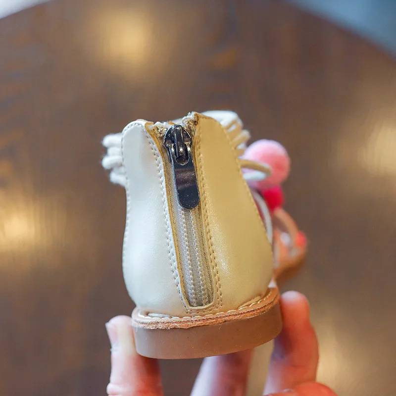 Summer-2018-Toddler-Girl-Bohemian-Gladiator-Sandals-Little-Kid-Fashion-Poms-Flats-Children-PU-Leather-Zip (1)