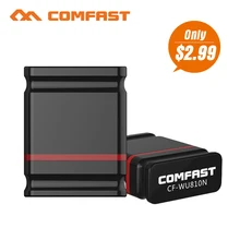 Comfast CF-WU810NMini USB wifi 150 м wifi адаптер 802.11n/g/b Wi Fi Антенна 150 м Беспроводная LAN сетевая карта wif для настольного ноутбука