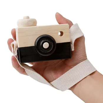 

Creative Wooden Camera Interest Cultivation Educatiional Toy For Children Kids