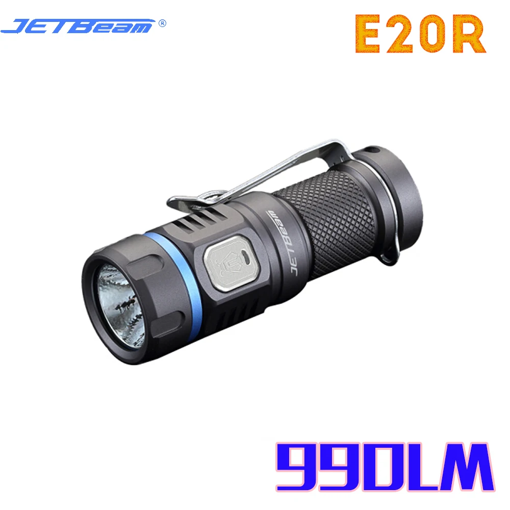 2017 JETBeam EC-R26 EDC Фонари CREE XP-L LED 1080 люмен 4 модель памяти Функция бокового переключателя 18650 фонарик