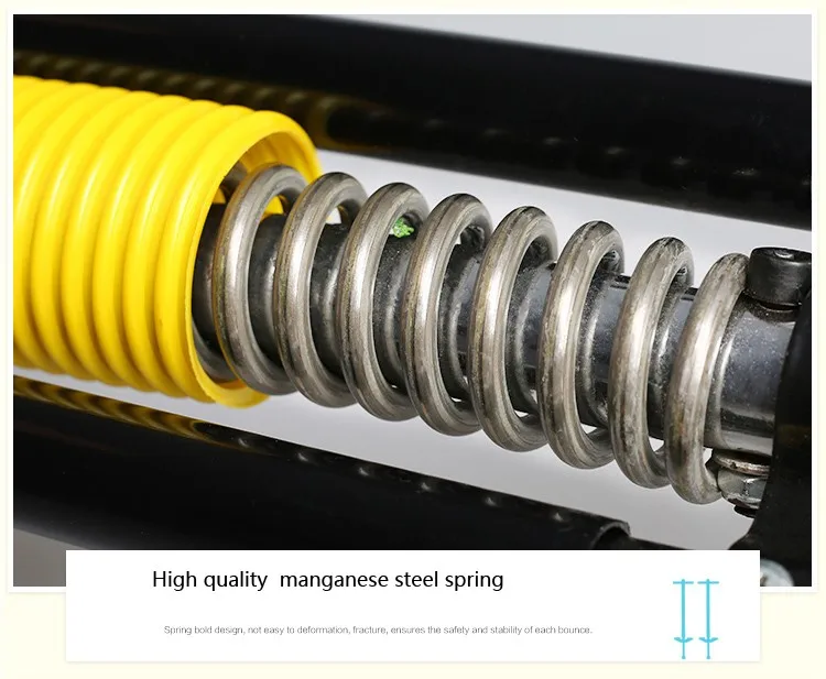Новинка, высокое качество, нержавеющая сталь, игрушки для игр на открытом воздухе, Спортивная двойная рука, прыгающая палка, пружинные Ходули, нагрузка 75 кг