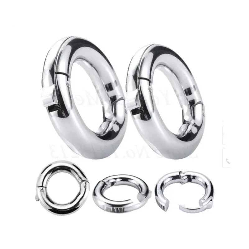 Metal Foreskin Correction Penis Ring,Adjustable Size Glans