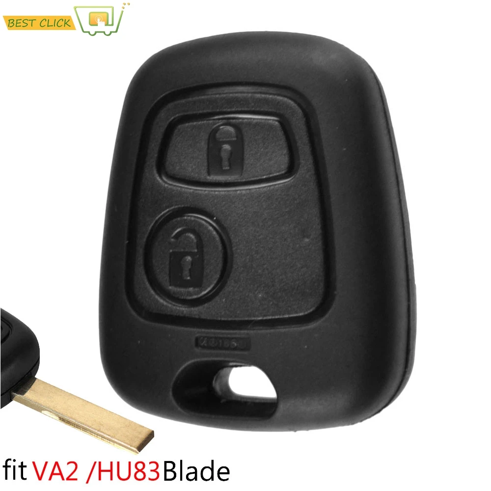Для PEUGEOT 307 107 207 407 для Citroen C1 C2 C3 C4 C5 XSARA Picasso сменный Автомобильный ключ
