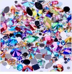 3mm 1000pcs Resin Beads Many AB Colors Loose Imitation Flatback Half Round Pearls For Jewelry Nails Art Tips Decoration