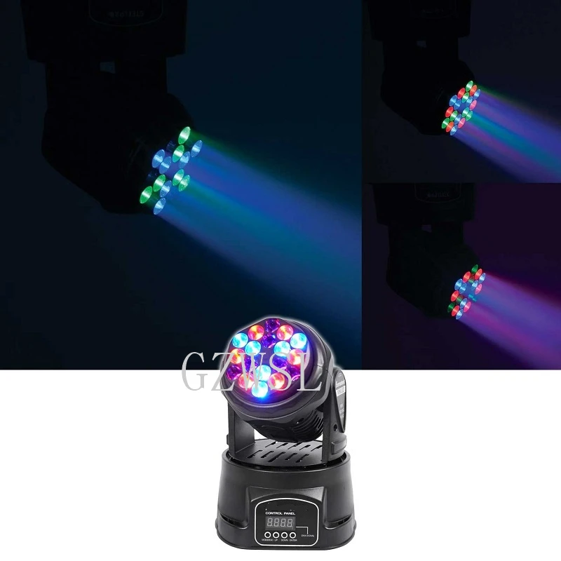 Движущийся головной сценический эффект света 18x3 W RGB Светодиодный диджей ktv