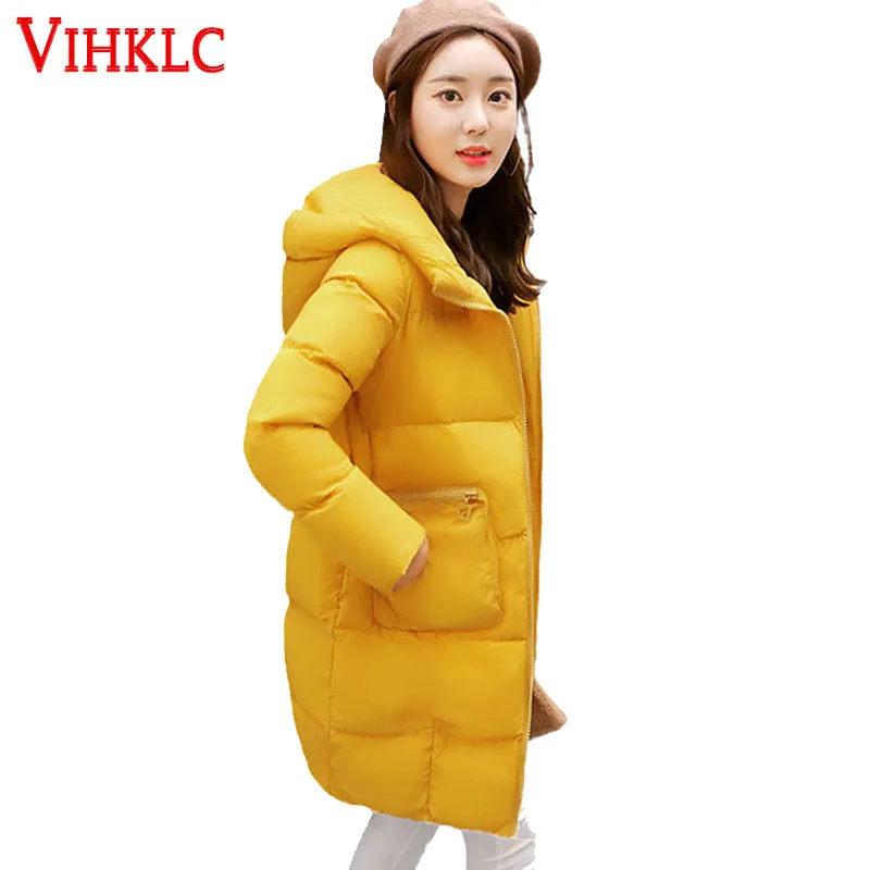 2017 New Fashion Winter Coat Women Big Size Loose Outerwear Female