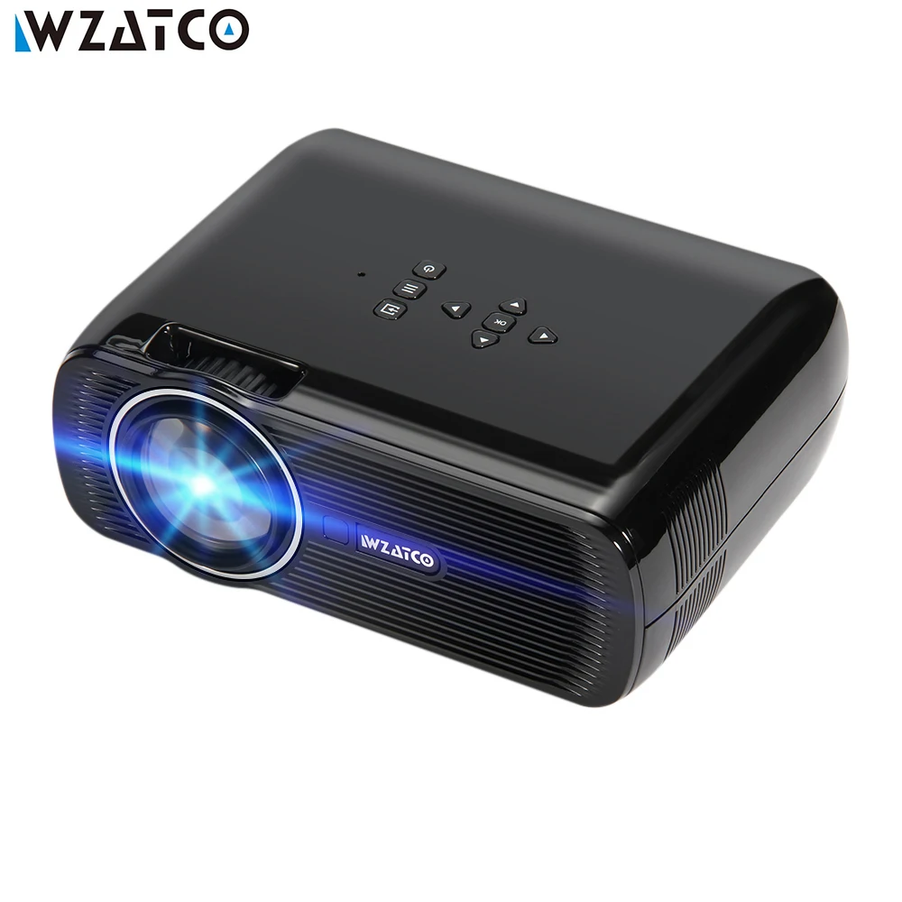 Mini 3D Projector 1080P Full HD DLP Smart Android Wireless
