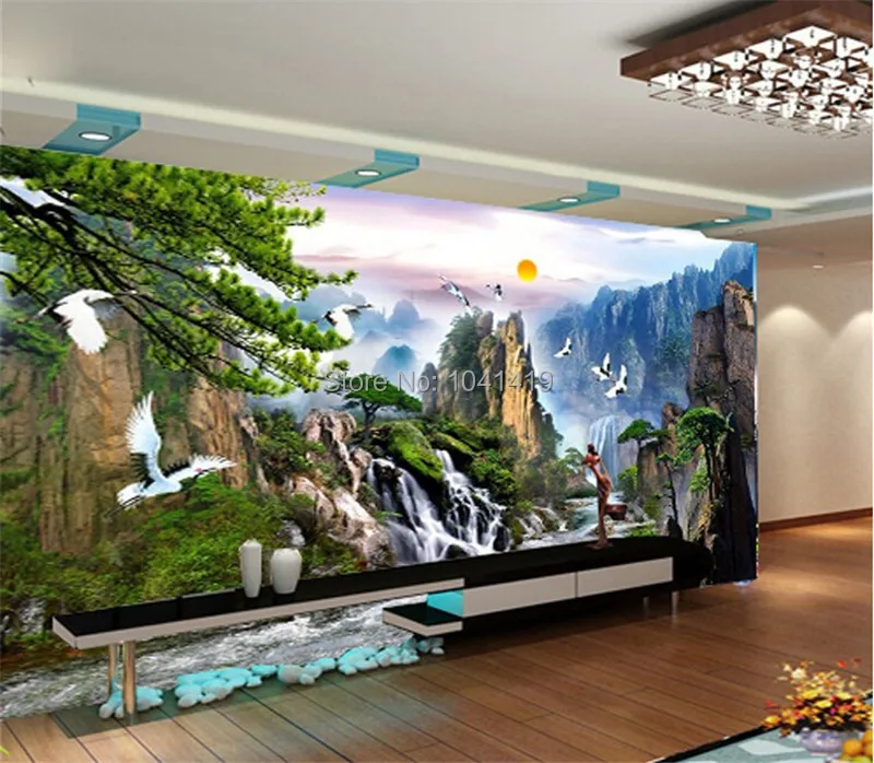 parede personalizado 3D foto, sala