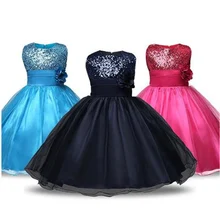 От 0 до 12 лет платье-пачка с цветочным узором для девочек на свадьбу; элегантное платье; детское дизайнерское праздничное платье с блестками для девочек; Детские Платья с цветочным рисунком