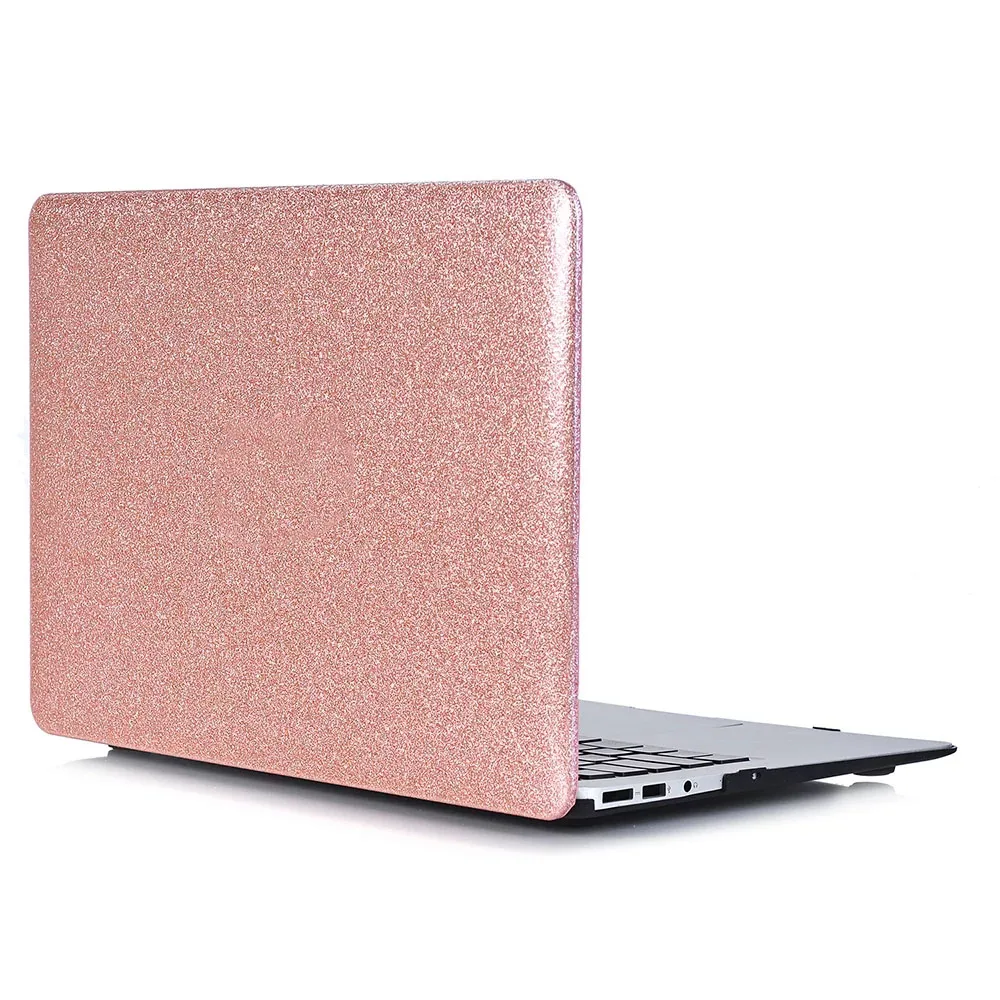 Жесткий блестящий чехол Cayyr360 из розового золота для Macbook Air 13, чехол для Apple Macbook Air Pro retina 11 12 13,3 15 дюймов