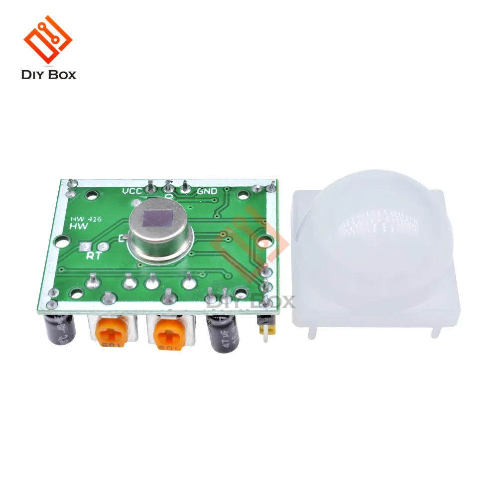 HC-SR501 Body Sensor Module Adjust IR Pyroelectric Infrared PIR Motion ...