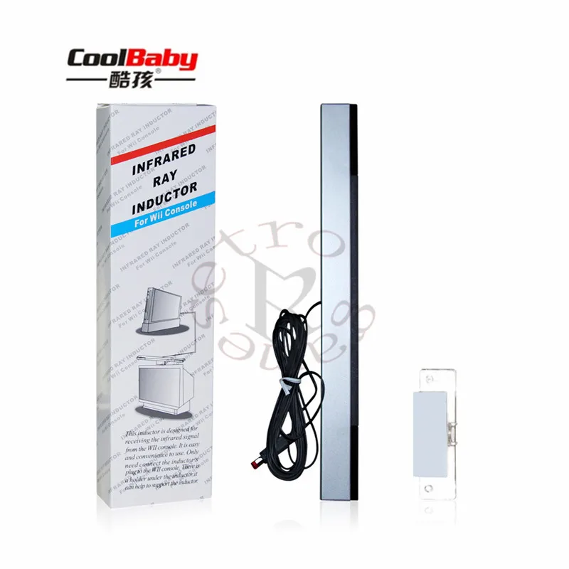 

Game accessories Wholesae Wired Infrared IR Signal Ray Sensor Bar/Receiver for Nintend for Wii Remote Game Consol 30