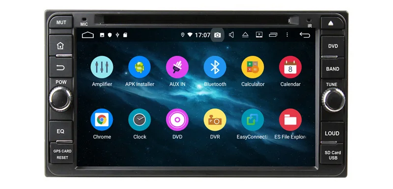 Cheap 100*200 MM size car dvd player for toyota universal Rav4 Corolla Vios Hilux Land Cruiser car audio stereo built in wifi RDS 8