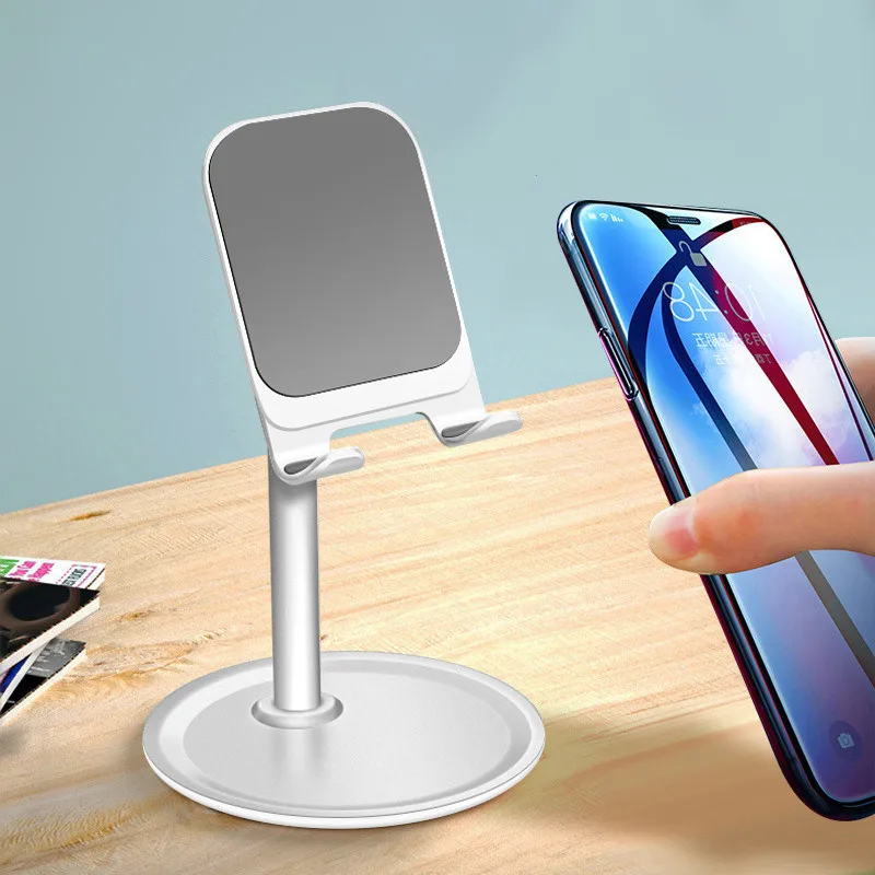  ETECLA Universal Mobile Phone Holder Desk Lazy Phone Stand For Ipad Iphone Samsung Xiaomi Abs Metal