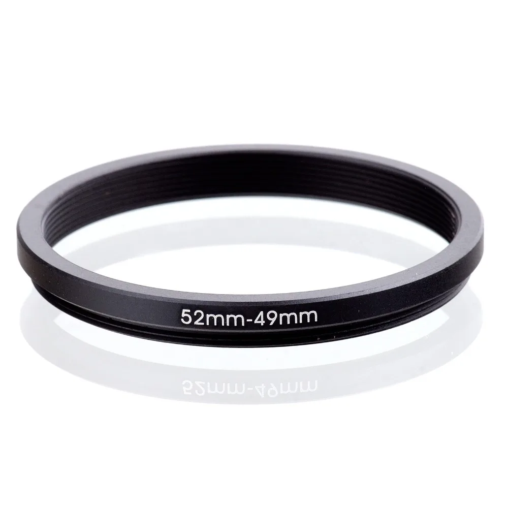 

RISE(UK) 52mm-49mm 52-49mm 52 to 49 Step down Ring Filter Adapter black