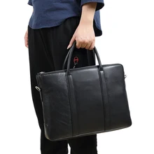 WOONAM мужской портфель высокого класса, роскошная мужская сумка, топ из натуральной телячьей кожи, сумка для ноутбука, мужская верхняя сумка через плечо с ручкой BG1018