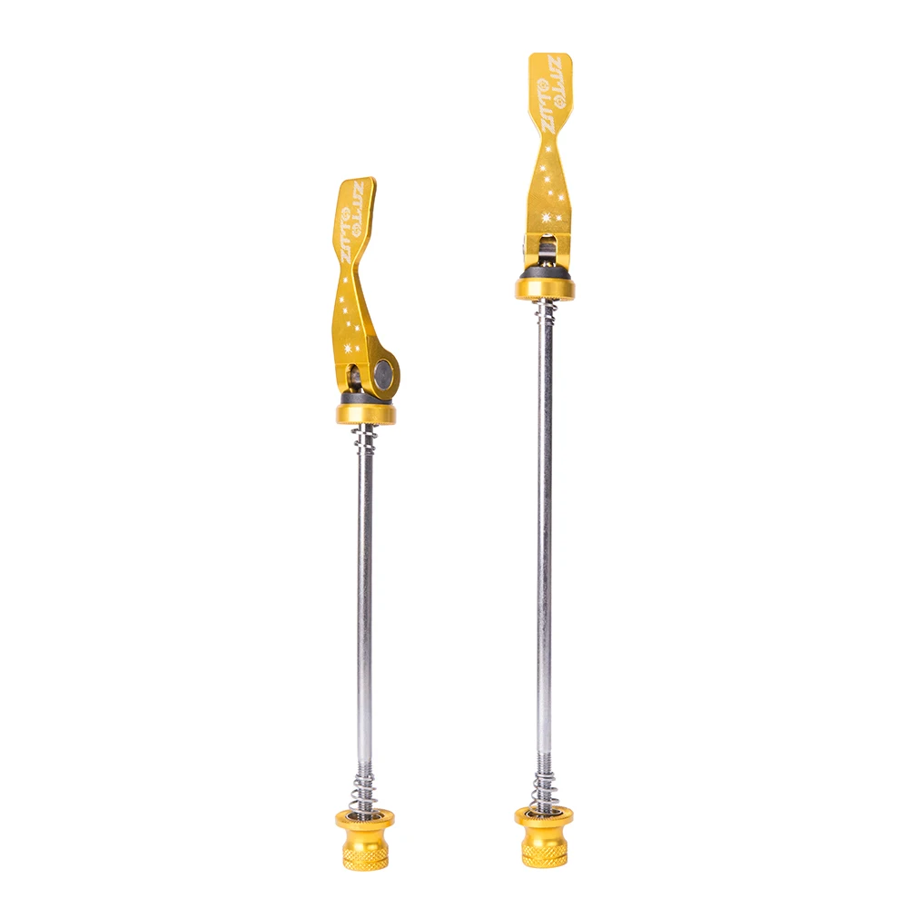 

2019 new 1 Pair Bicycle QR Skewers Ultralight 9MM 5MM Quick Release Skewers 100 135 Reliable Axle for MTB Road Bike ztto Cheap