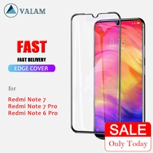 VALAM Tempered Glass Screen Protector For Xiaomi Redmi Note 7 Pro Note8 Pro 8T glass Full covre Redmi 7 8 7A Note7 Pro Glass