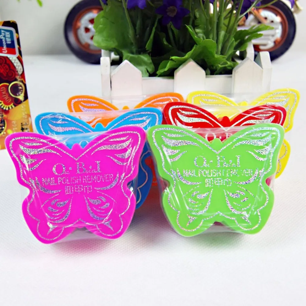 

1 bag Unloading nail polish towel Nail Polish Remover