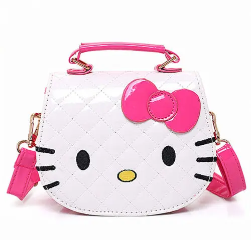 Новая женская сумка-мессенджер Hello kitty с плечевым ремнем Сумочка Кошелек AA-5177 - Цвет: White