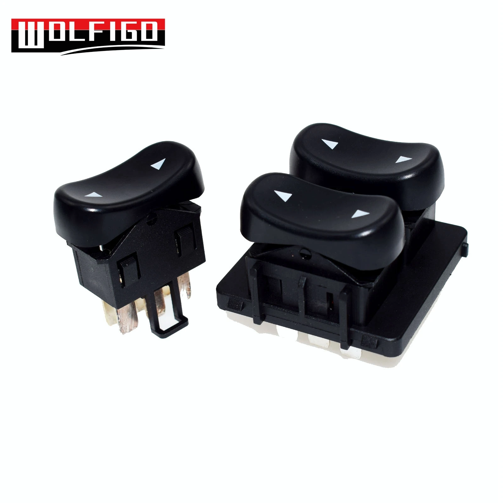 

WOLFIGO New Double+Single Power Window Switches for Ford Falcon AU 1998-2002 fit the front power windows