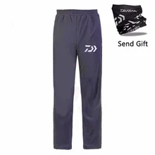 DAIWA новые рыболовные брюки, бамбуковый уголь, быстросохнущие дышащие, защита от солнца, походные брюки, отправка в подарок