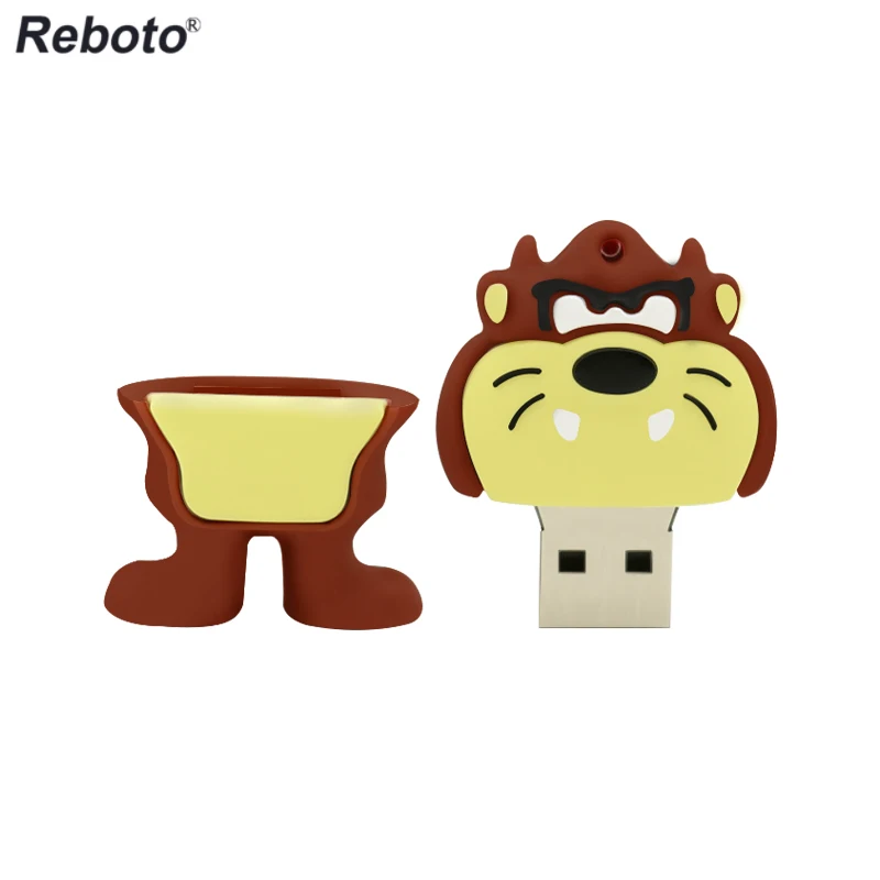 Cartoon Duck Usb Flash Drive 4GB 8GB 16GB 32GB USB Key Lion pendrive Rabbit Cat memory stick pendrive For Tablet PC