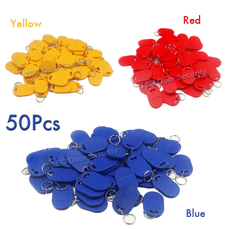 Buy 50Pcs RFID Keyfob 125Khz Proximity Key Fobs Chain