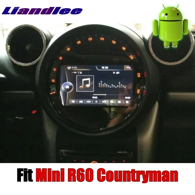 Liandlee Car Multimedia Player NAVI For Mini Countryman R60 2010~2017 Android system DVD Car Radio Stereo GPS Map Navigation 4