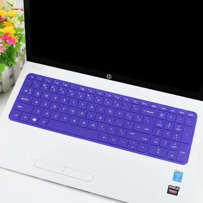 Новое силиконовое покрытие для клавиатуры протектор для hp павильон P15 Pavilion 15 e029tx e027tx e065tx e063tx павильон 15 G15 - Цвет: Purple
