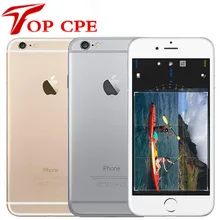 Apple iPhone 6 6P Plus Dual Core IOS мобильный телефон 4,7/5," IPS 1 ГБ ОЗУ 16 Гб/64/128 Гб ROM 4 аппарат не привязан к оператору сотовой связи разблокирована используется для сотового телефона