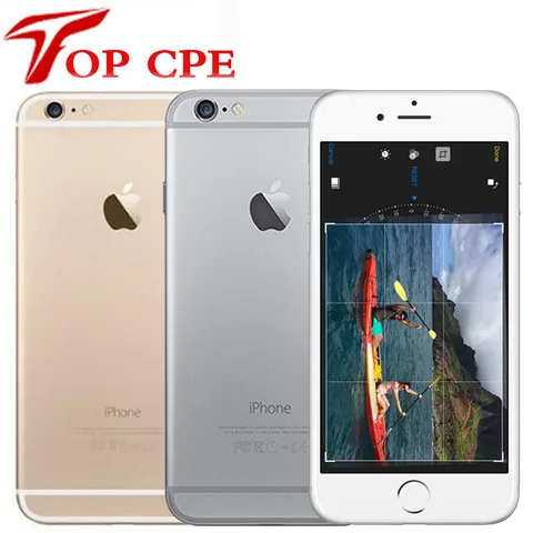 Original Apple iPhone Plus Dual Core IOS Mobile Phone 4 7 5 5   IPS 1GB RAM 16 64 128GB ROM LTE Unlocked Used Cell Phone