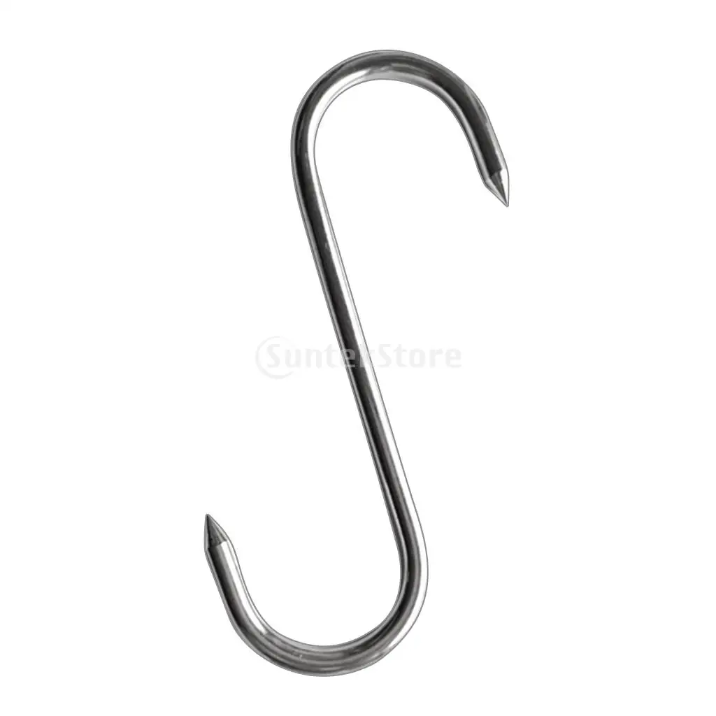 316 Stainless Steel Meat S Hook Kitchen Pan Pot Utensil Hanger Hanging Outdoor Camping Boat Accessories