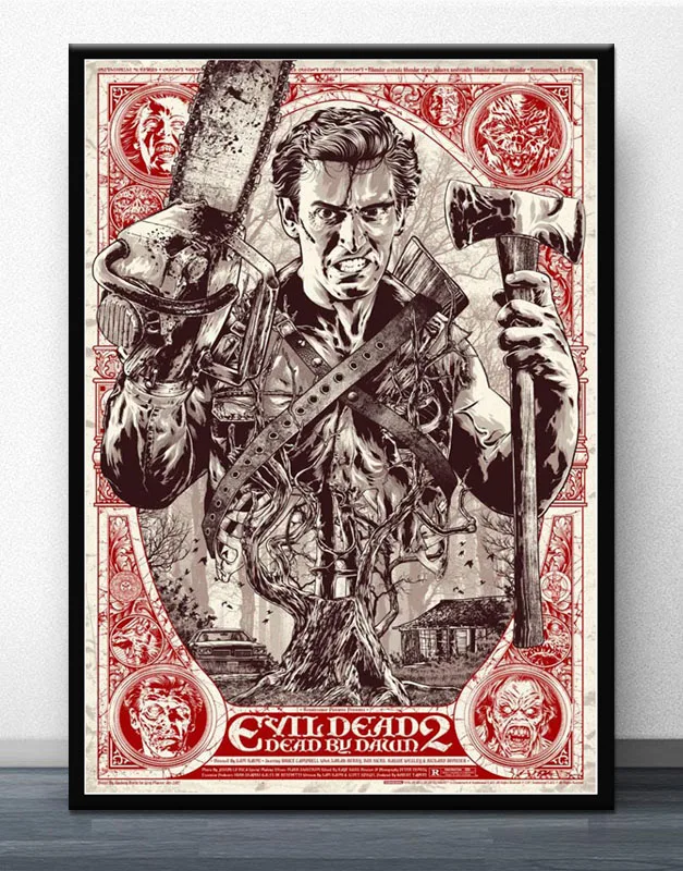 Vintage Evil Dead Japanese Movie Poster A3//A4 Print