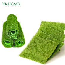 5 шт искусственный газон миниатюрный садовое украшение искусственная трава фигурка Имитация ремесла горшка Фея микро ландшафт мха 15x15 см