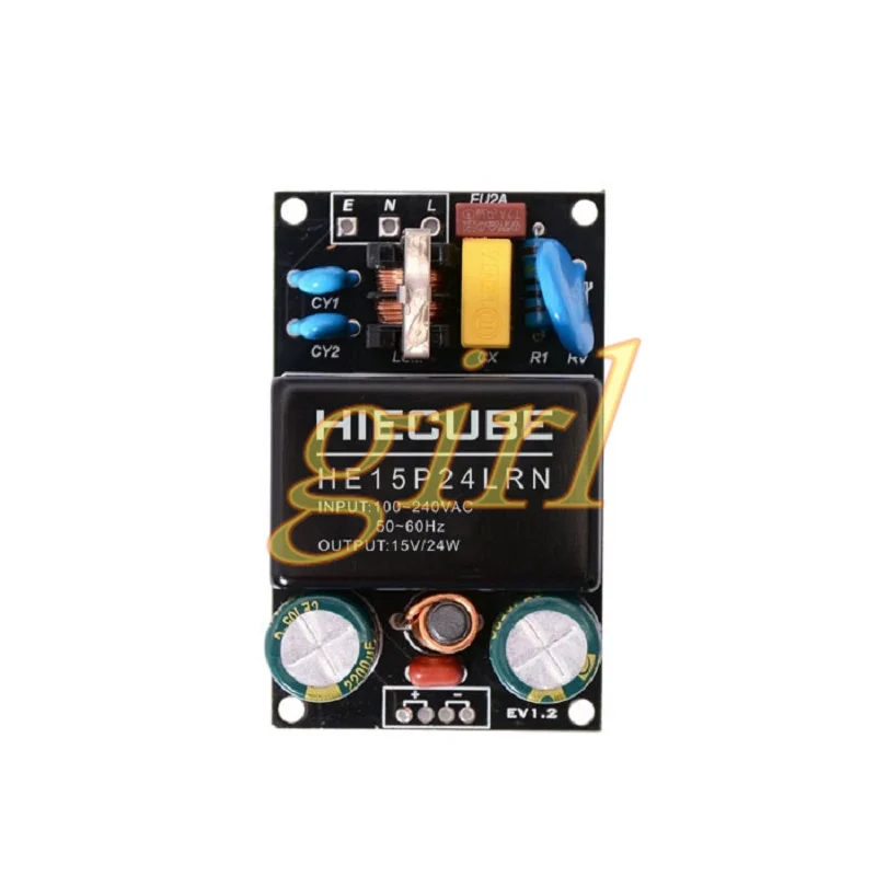 

AC-DC power module 15V1.6A 220V to 15V DEMO board with EMC filter CE certified genuine