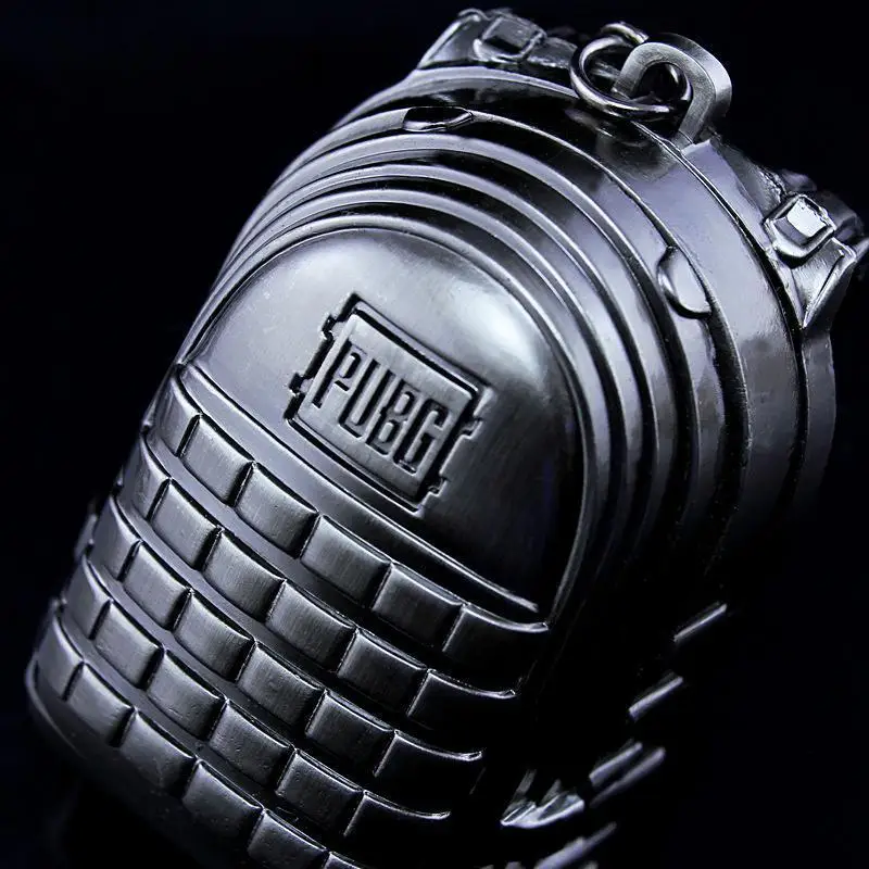  Game Playerunknown's Battlegrounds PUBG Cosplay Great Escape Players Backpacks Keychain Alloy Weapo