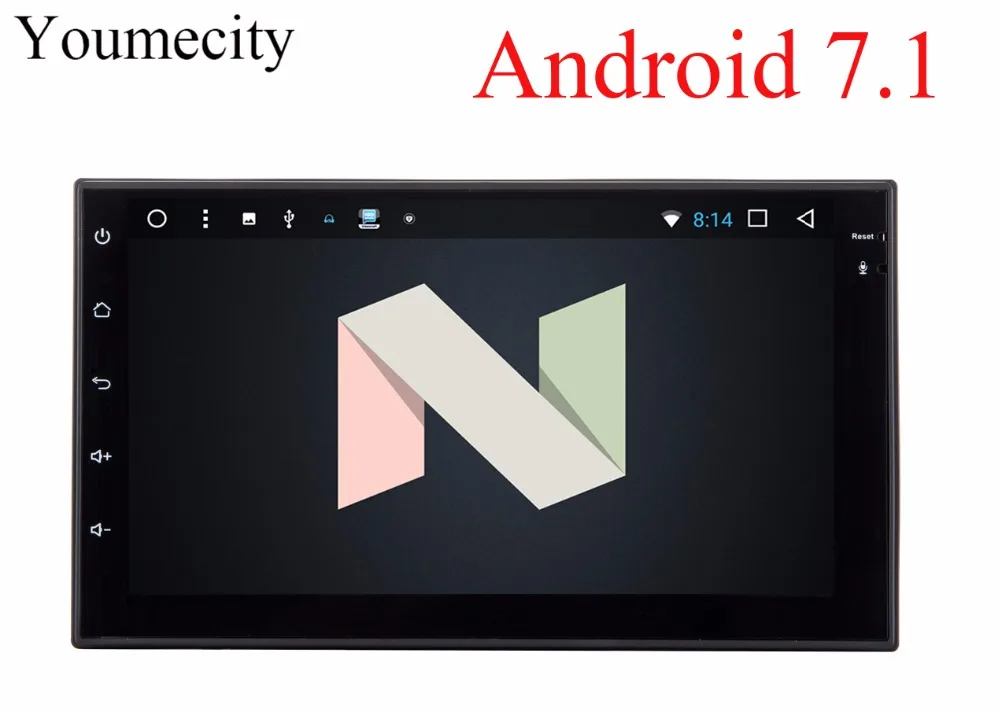Youmecity 2G RAM Octa core 2 din android 7 1 New universal font b Radio b