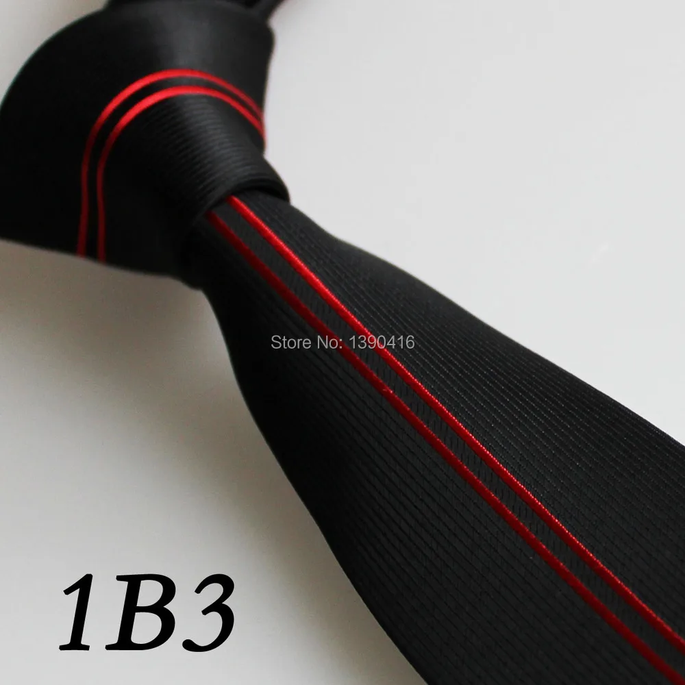 

Men's ties Border Black / Red Straight Stripes Necktie beautiful Ties for men Groom Bestman Tiey men necktie