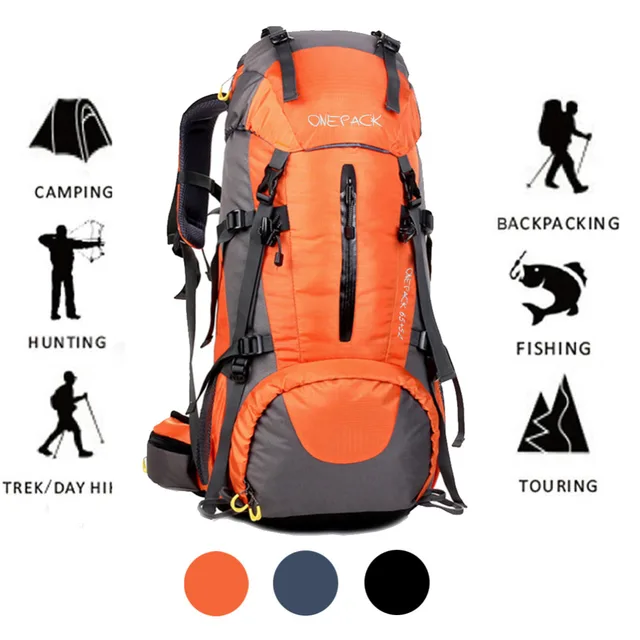 Sac Bandoulière Pour Homme Et Femme,Sac À Dos À Bandoulière,Trou Pour Écouteurs,Randonnée,Camping,Plein Air,Nylon Résistant,Design Compact,Pour Voyage,Multifonction,Léger