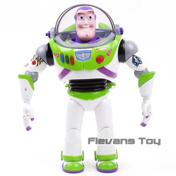 

Toy Story Talking Buzz Lightyear Star Command PVC Action Figure Collectible Model Toy with Light Gift for Kids Children Boys