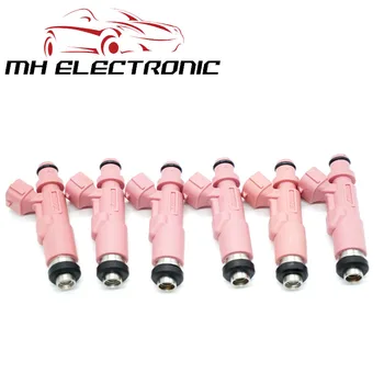 

MH Electronic 6pcs/lot Top Fuel Injector Nozzles 23250-75080 23209-75080 Suitable for Toyota Prado RZJ120 2.7 3RZ